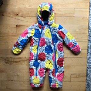 Baby Boden owl and cat snowsuit size 12-18 months